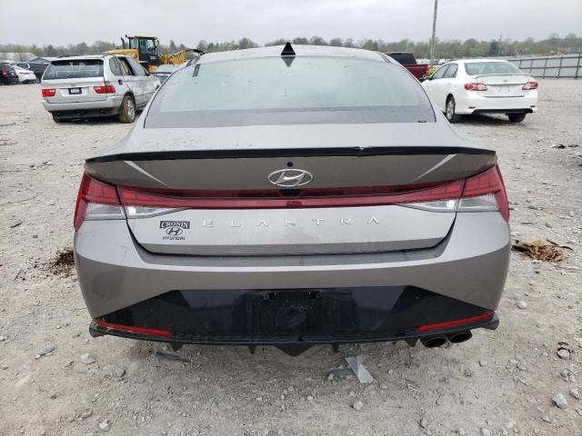 KMHLR4AF3PU545525 - 2023 HYUNDAI ELANTRA N LINE GRAY photo 6