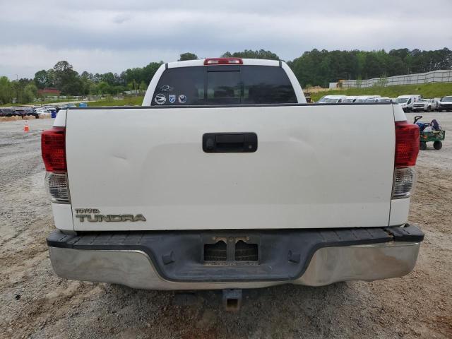 5TFRM5F17DX062646 - 2013 TOYOTA TUNDRA DOUBLE CAB SR5 WHITE photo 6