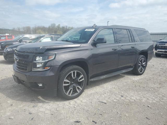 1GNSKHKC1JR287698 - 2018 CHEVROLET SUBURBAN K1500 LT GRAY photo 1