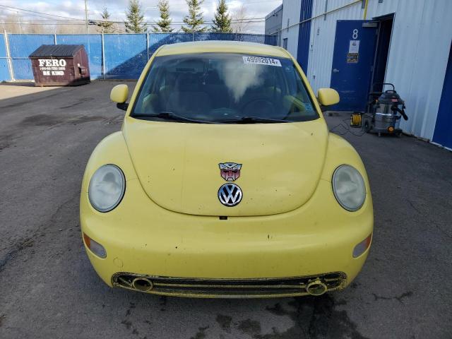 3VWBF61C4WM016238 - 1998 VOLKSWAGEN NEW BEETLE TDI YELLOW photo 5