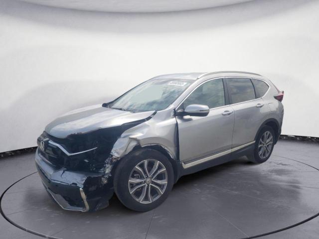 5J6RW2H96LL013451 - 2020 HONDA CR-V TOURING SILVER photo 1