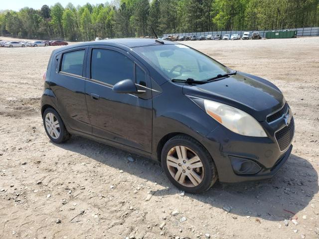 KL8CD6S90EC588142 - 2014 CHEVROLET SPARK 1LT BLACK photo 4