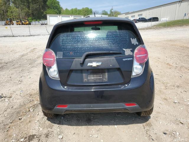 KL8CD6S90EC588142 - 2014 CHEVROLET SPARK 1LT BLACK photo 6