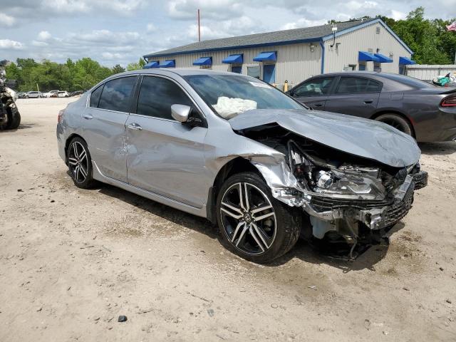 1HGCR2F5XGA241796 - 2016 HONDA ACCORD SPORT SILVER photo 4