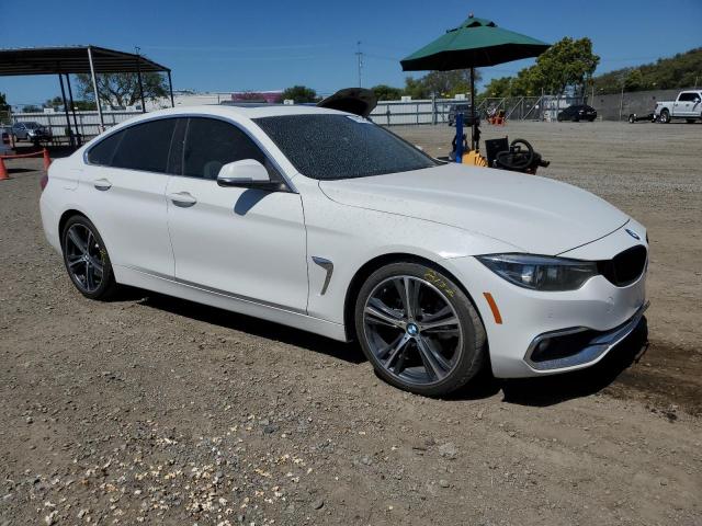 WBA4J1C58JBM11760 - 2018 BMW 430I GRAN COUPE WHITE photo 4