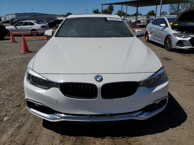 WBA4J1C58JBM11760 - 2018 BMW 430I GRAN COUPE WHITE photo 5