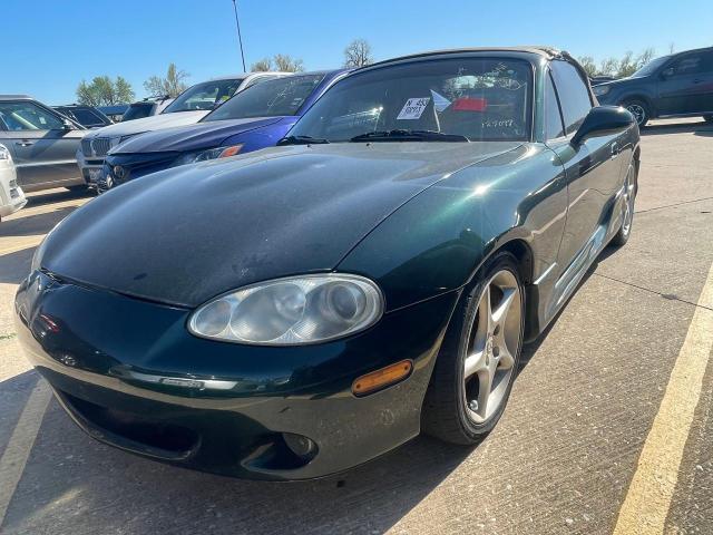 JM1NB353610204470 - 2001 MAZDA MX-5 MIATA BASE GREEN photo 2