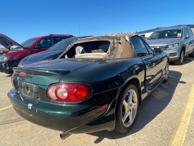 JM1NB353610204470 - 2001 MAZDA MX-5 MIATA BASE GREEN photo 4