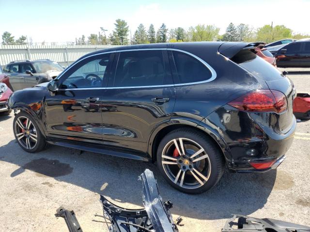 WP1AC2A22ELA87752 - 2014 PORSCHE CAYENNE TURBO BLACK photo 2