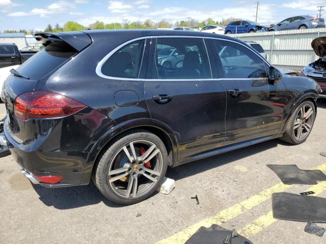 WP1AC2A22ELA87752 - 2014 PORSCHE CAYENNE TURBO BLACK photo 3