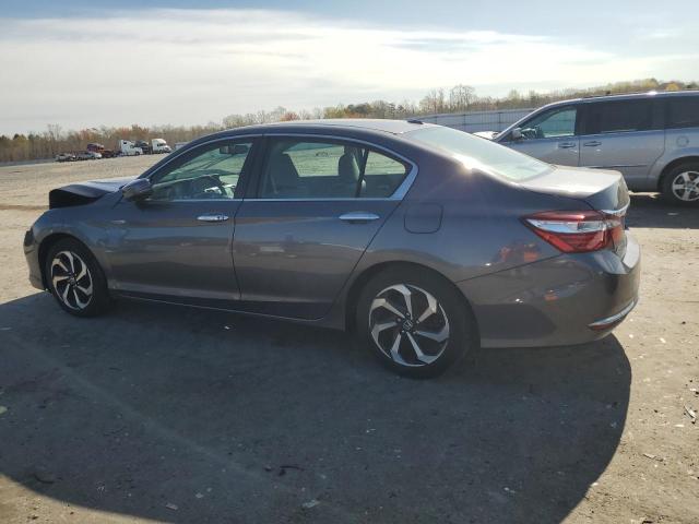 1HGCR2F84HA015863 - 2017 HONDA ACCORD EXL GRAY photo 2