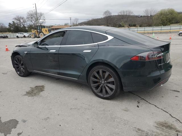 5YJSA1DP5DFP24180 - 2013 TESLA MODEL S CHARCOAL photo 2