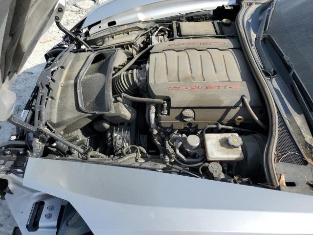 1G1YB2D79J5102202 - 2018 CHEVROLET CORVETTE STINGRAY 1LT SILVER photo 11