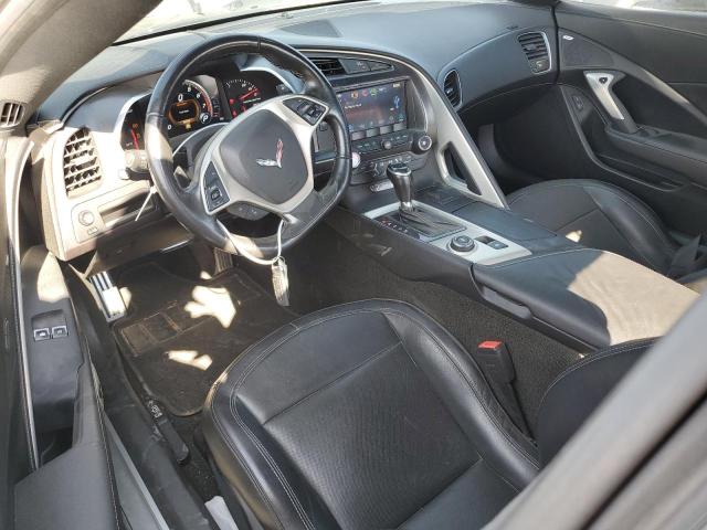 1G1YB2D79J5102202 - 2018 CHEVROLET CORVETTE STINGRAY 1LT SILVER photo 8