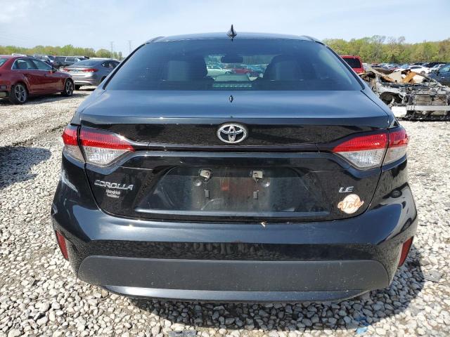 5YFEPMAE5NP302898 - 2022 TOYOTA COROLLA LE BLACK photo 6