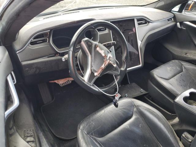 5YJSA1E47FF112117 - 2015 TESLA MODEL S 灰色 照片 8