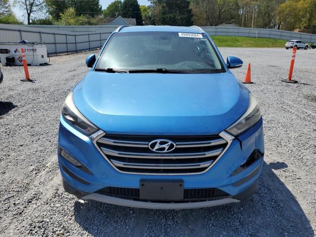 KM8J33A25HU367697 - 2017 HYUNDAI TUCSON LIMITED BLUE photo 5