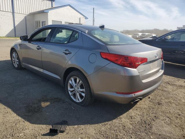 5XXGN4A70CG080714 - 2012 KIA OPTIMA EX GRAY photo 2