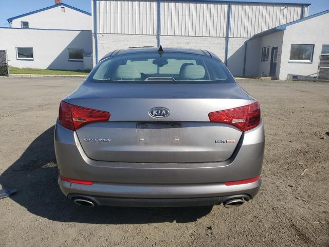 5XXGN4A70CG080714 - 2012 KIA OPTIMA EX GRAY photo 6