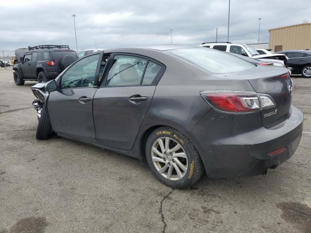 JM1BL1V86C1569583 - 2012 MAZDA 3 I GRAY photo 2