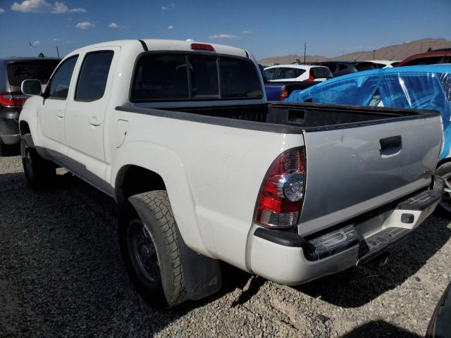 5TELU42N69Z604988 - 2009 TOYOTA TACOMA DOUBLE CAB WHITE photo 2