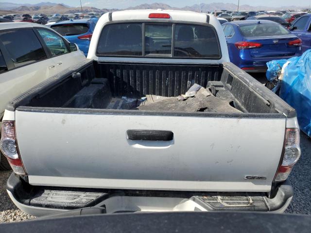 5TELU42N69Z604988 - 2009 TOYOTA TACOMA DOUBLE CAB WHITE photo 6