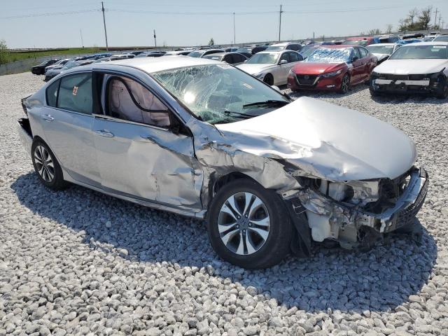 1HGCR2F38DA078964 - 2013 HONDA ACCORD LX 银色 照片 4