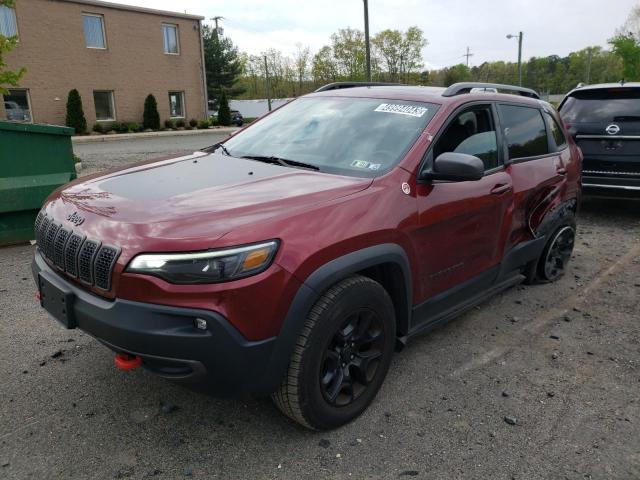 1C4PJMBXXKD126505 - 2019 JEEP CHEROKEE TRAILHAWK RED photo 1