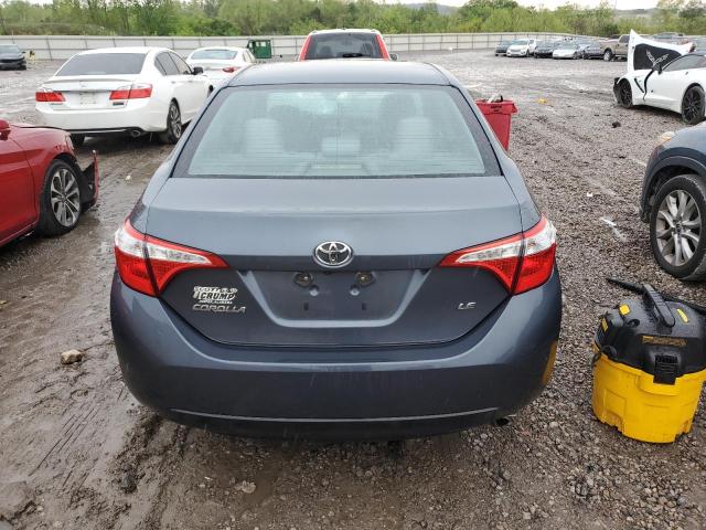 5YFBURHE9FP230099 - 2015 TOYOTA COROLLA L GRAY photo 6