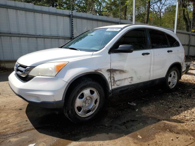 5J6RE4H30AL081963 - 2010 HONDA CR-V LX WHITE photo 1