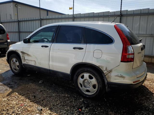 5J6RE4H30AL081963 - 2010 HONDA CR-V LX WHITE photo 2