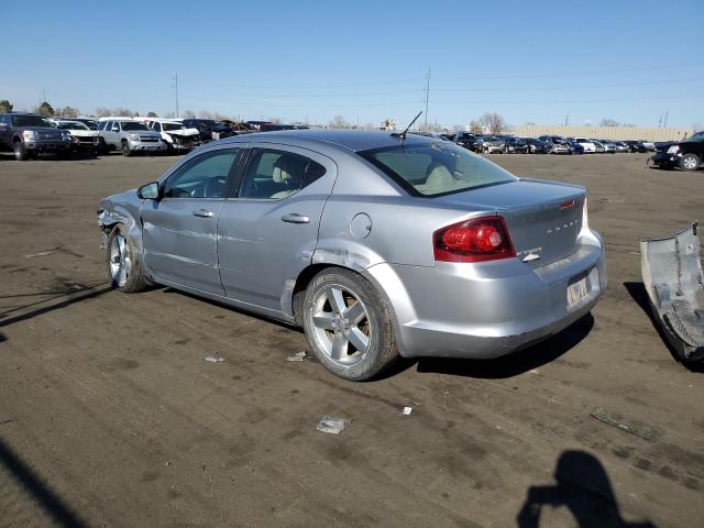 1C3CDZAB9DN566113 - 2013 DODGE AVENGER SE SILVER photo 2