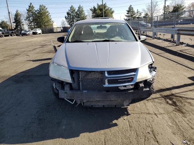 1C3CDZAB9DN566113 - 2013 DODGE AVENGER SE SILVER photo 5