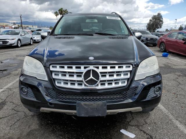 4JGBB56E99A510711 - 2009 MERCEDES-BENZ ML 350 BLACK photo 5