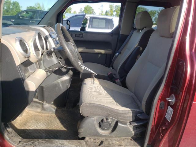 5J6YH28768L006883 - 2008 HONDA ELEMENT EX MAROON photo 7