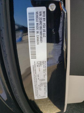 2C4RC1BG1NR145401 - 2022 CHRYSLER PACIFICA TOURING L BLACK photo 12