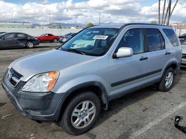 SHSRD78802U011088 - 2002 HONDA CR-V EX SILVER photo 1