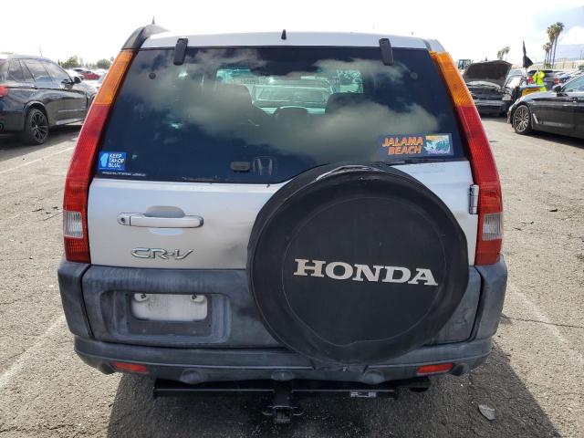 SHSRD78802U011088 - 2002 HONDA CR-V EX SILVER photo 6