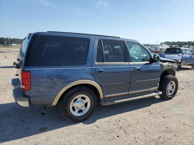 1FMRU17W11LA76205 - 2001 FORD EXPEDITION EDDIE BAUER BLUE photo 3