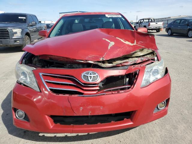 4T4BF3EK4AR064699 - 2010 TOYOTA CAMRY 4D 2 BASE RED photo 5