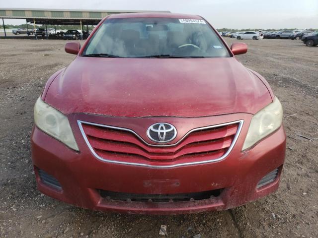 4T4BF3EK1BR210381 - 2011 TOYOTA CAMRY BASE RED photo 5