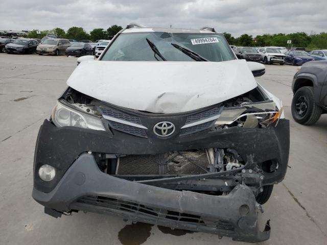 2T3WFREV0FW213780 - 2015 TOYOTA RAV4 XLE WHITE photo 5