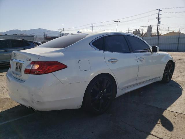 JN1BY1AP9DM511548 - 2013 INFINITI M37 WHITE photo 3