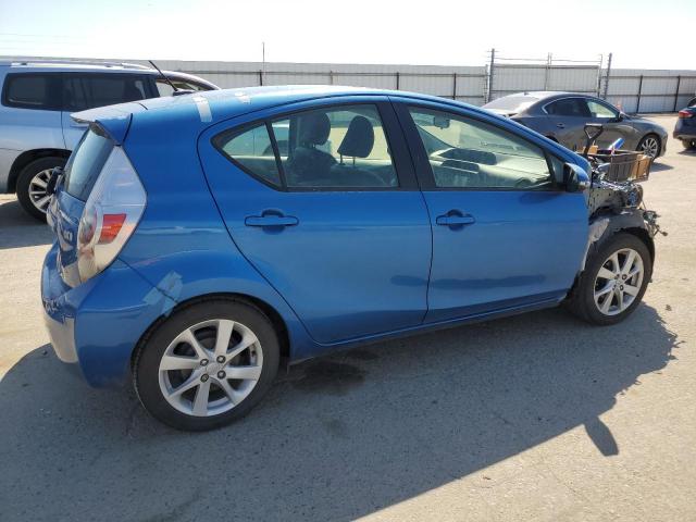 JTDKDTB3XD1051799 - 2013 TOYOTA PRIUS C BLUE photo 3