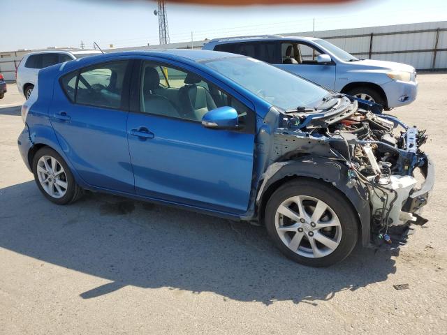 JTDKDTB3XD1051799 - 2013 TOYOTA PRIUS C BLUE photo 4