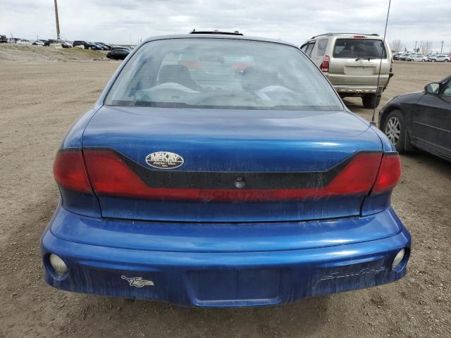 1G2JB52F747303422 - 2004 PONTIAC SUNFIRE SL BLUE photo 6