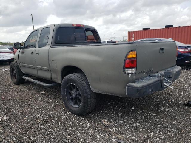 5TBRN34144S449612 - 2004 TOYOTA TUNDRA ACCESS CAB SR5 GRAY photo 2
