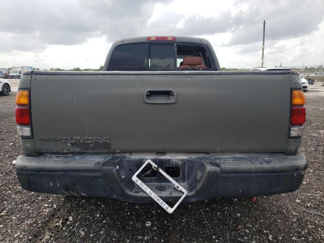 5TBRN34144S449612 - 2004 TOYOTA TUNDRA ACCESS CAB SR5 GRAY photo 6