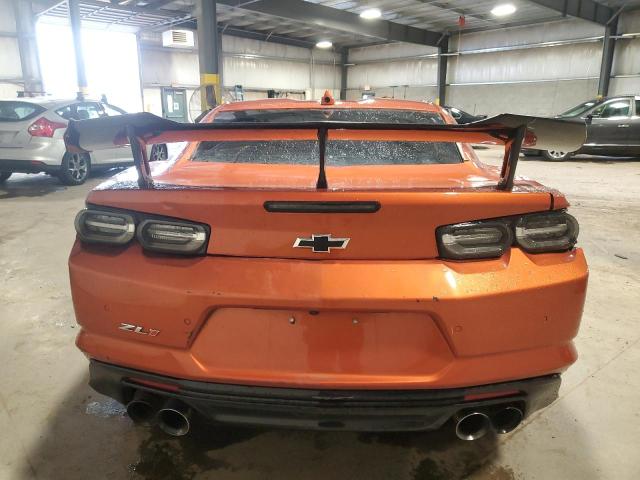 1G1FJ1R66N0106795 - 2022 CHEVROLET CAMARO ZL1 橙色 照片 6