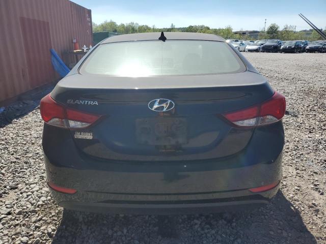 KMHDH4AE1FU433223 - 2015 HYUNDAI ELANTRA SE BLACK photo 6